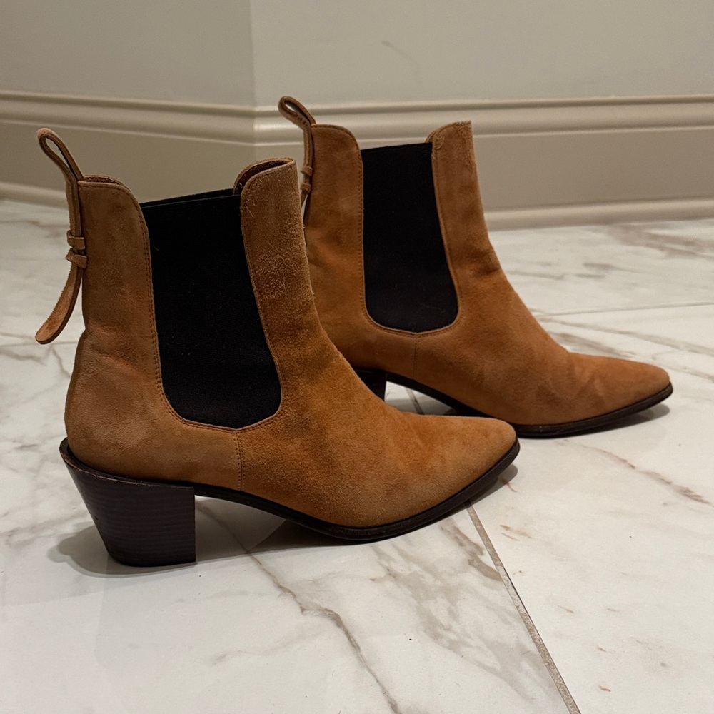 Frame le lexington Suede Ankle Boots